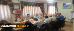 جلسه شورای فرهنگی اجتماعی دانشگاه فرهنگیان استان همدان