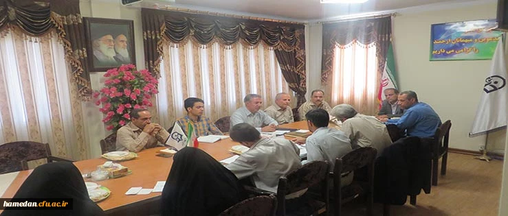 جلسه شورای فرهنگی اجتماعی دانشگاه فرهنگیان استان همدان