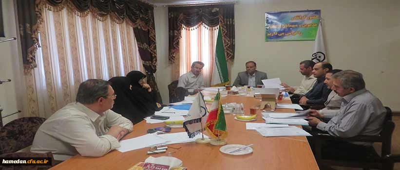 جلسه شورای پژوهشی دانشگاه فرهنگیان استان همدان