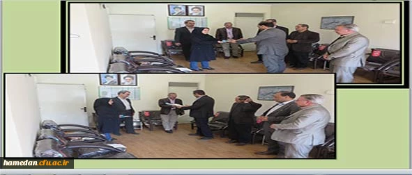 تقدیر از زحمات همکاران کتابدار پردیس شهید مقصودی همدان در آغاز هفته کتاب و کتابخوانی