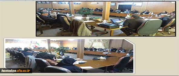 دوره ی آموزشی ( جستجو و دسترسی به پایگاه های علمی) ویژه ی اعضای هیات علمی دانشگاه فرهنگیان همدان به مناسبت هفته پژوهش