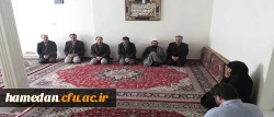 به مناسبت دهه مبارک فجر و با حضور مسئول نهاد رهبری و همکاران دانشگاه فرهنگیان همدان انجام گرفت:
دیدار و دلجویی از خانواده مرحوم جعفری همکار جانباز و ایثارگر پردیس شهید مقصودی همدان