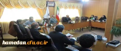 جلسه مشترک همفکری مدرسان علوم دانشگاه فرهنگیان استان همدان و استان مرکزی به میزبانی پردیس شهید مقصودی