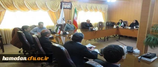 جلسه مشترک همفکری مدرسان علوم دانشگاه فرهنگیان استان همدان و استان مرکزی به میزبانی پردیس شهید مقصودی