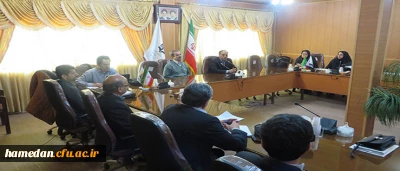 جلسه مشترک همفکری مدرسان علوم دانشگاه فرهنگیان استان همدان و استان مرکزی به میزبانی پردیس شهید مقصودی