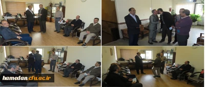 با حضور مدیریت امور پردیس های استان؛ طی مراسمی از مدیران و کارکنان نمونه دانشگاه فرهنگیان همدان تقدیر به عمل آمد.