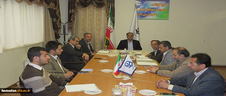 اولین جلسه کمیته فرهنگی اجتماعی پردیس شهید مقصودی همدان در سال 96