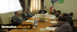 جلسه تهیه، تنظیم و تصویب فرم سازماندهی دانشجویان ورودی 92 با حضور معاون هماهنگی استان و نمایندگان اداره کل آموزش و پرورش همدان