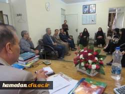 در مراسمی با حضور استاد و دانشجویان عضو کمیته تدریس پژوهی پردیس شهید باهنر از سرپرست دانشگاه فرهنگیان همدان و معاونین ایشان تقدیر به عمل آمد.