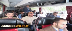 بدرقه دانشجو معلمان دانشگاه فرهنگیان همدان جهت دیدار با مقام معظم رهبری (زید عزه) در هفته معلم