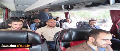 بدرقه دانشجو معلمان دانشگاه فرهنگیان همدان جهت دیدار با مقام معظم رهبری (زید عزه) در هفته معلم