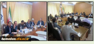 به همت دفتر نهاد نمایندگی مقام معظم رهبری (زید عزه) و بسیج اساتید دانشگاه فرهنگیان همدان برگزار شد:
جلسه مناظره و پرسش و پاسخ انتخاباتی با حضور نمایندگان دو طیف سیاسی و اعضا هیات علمی