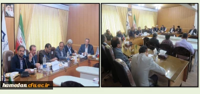 به همت دفتر نهاد نمایندگی مقام معظم رهبری (زید عزه) و بسیج اساتید دانشگاه فرهنگیان همدان برگزار شد:
جلسه مناظره و پرسش و پاسخ انتخاباتی با حضور نمایندگان دو طیف سیاسی و اعضا هیات علمی