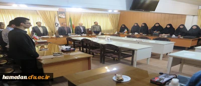 همایش بزرگداشت فردوسی با حضور اساتید و دانشجو معلمان پردیس های دانشگاه فرهنگیان همدان