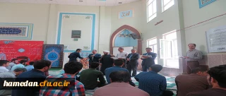 تقدیر از نفرات برتر مسابقات فرهنگی اجتماعی مرحله ی استانی در پردیس شهید مقصودی