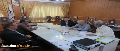 برگزاری جلسه هماهنگی مدیران کانون بسیج دانشگاه فرهنگیان همدان و تبیین برنامه های سال 1396