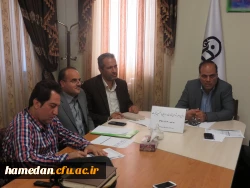 اولین جلسه ی شورای نظارت، ارزیابی و تضمین کیفیت دانشگاه فرهنگیان همدان