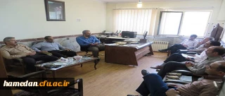 جلسه ی هماهنگی و برنامه ریزی جهت برگزاری نشست معاونان آموزشی، فرهنگی و پژوهشی دانشگاه فرهنگیان سراسر کشور به میزبانی همدان