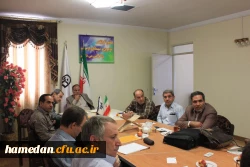 جلسه ی شورای آموزشی دانشگاه فرهنگیان استان همدان