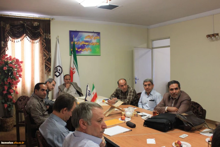 جلسه ی شورای آموزشی دانشگاه فرهنگیان استان همدان