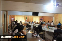 جلسه هماهنگی و بدرقه ی کاروان ورزشی پردیس شهید مقصودی همدان با حضور مدیر استان و معاون هماهنگی جهت شرکت در المپیاد بیست و سوم