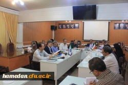 جلسه ی شورای آموزشی دانشگاه فرهنگیان استان همدان