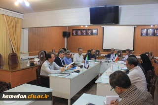 جلسه ی شورای آموزشی دانشگاه فرهنگیان استان همدان