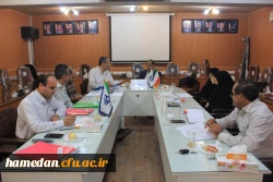 جلسه ی کمیته ی استانی دانشگاه فرهنگیان همدان جهت انتخاب کارمند نمونه