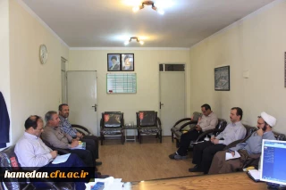 جلسه ی هماهنگی جهت برگزاری دوره ی ضیافت اندیشه