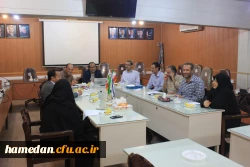 جلسه ی شورای پژوهشی دانشگاه فرهنگیان استان همدان