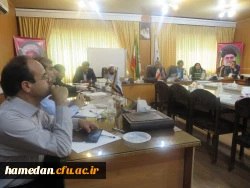 مراسم افتتاحیه کارگاه آموزشی مدیران گروه های آموزشی و کارشناسان نظارت و ارزیابی