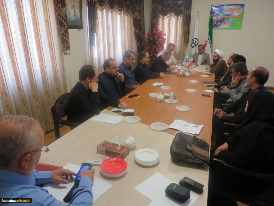جلسه شورای فرهنگی اجتماعی دانشگاه فرهنگیان استان همدان