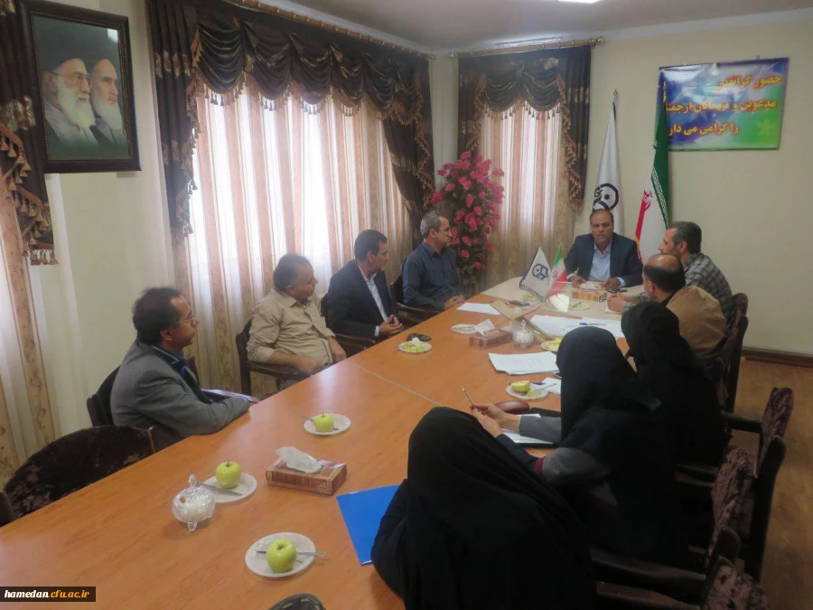 جلسه ی شورای پژوهشی دانشگاه فرهنگیان استان همدان