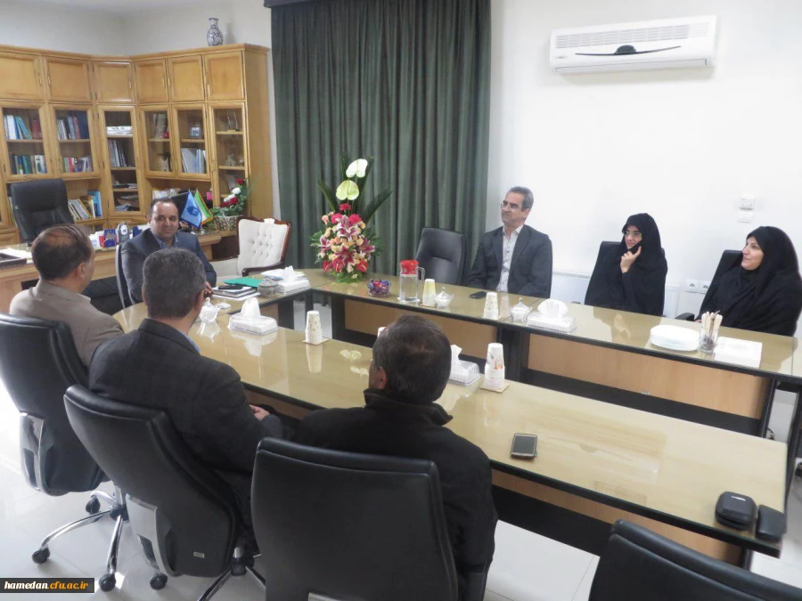 تبریک انتصاب سرپرست جدید دانشگاه بوعلی همدان:
با حضور سرپرست، معاونین و جمعی از همکاران دانشگاه فرهنگیان همدان انجام شد.