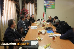 جلسه ی شورای آموزشی دانشگاه فرهنگیان همدان