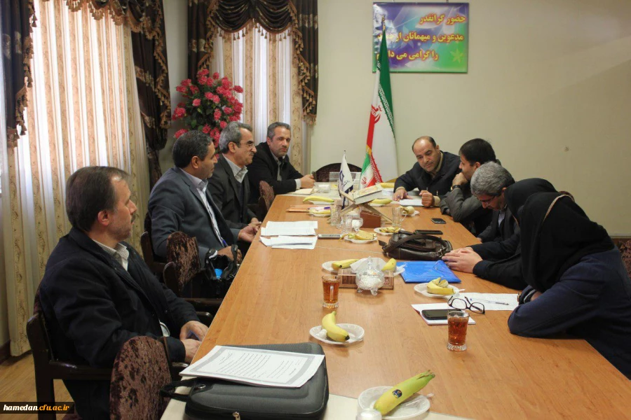 جلسه ی شورای آموزشی دانشگاه فرهنگیان همدان