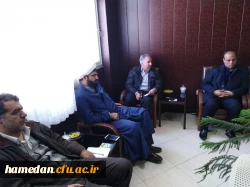 جلسه ی مشترک با مسئولین ستاد اقامه نماز استان همدان، در خصوص برگزاری همایش و اجلاس سراسری نماز