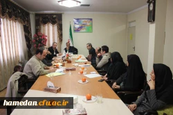 جلسه شورای آموزشی و پژوهشی دانشگاه فرهنگیان استان همدان