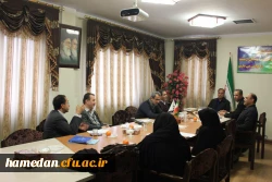 جلسه هماهنگی و برنامه ریزی جشنواره کشوری زبان و ادبیات فارسی به میزبانی پردیس شهید مقصودی همدان