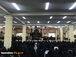 برگزاری مراسم "بصیرت فاطمی" با سخنرانی دکتر رائفی پور در حسینیه ی امام خمینی(ره) با کوشش کانون های دانشجویی مهدویت دانشگاه فرهنگیان و همکاری فعالین فرهنگی سایر دانشگاه های همدان