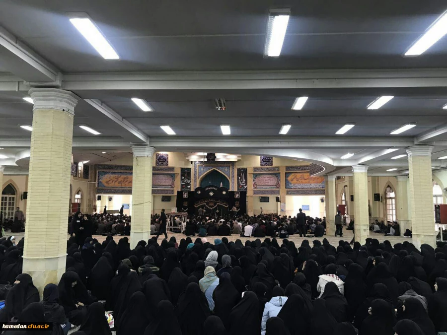 برگزاری مراسم "بصیرت فاطمی" با سخنرانی دکتر رائفی پور در حسینیه ی امام خمینی(ره) با کوشش کانون های دانشجویی مهدویت دانشگاه فرهنگیان و همکاری فعالین فرهنگی سایر دانشگاه های همدان