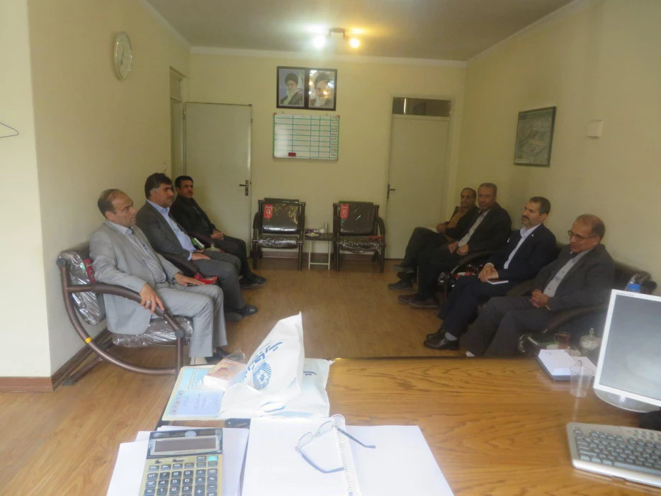 دیدار نوروزی کارکنان بانک تجارت شعبه دانشگاه بوعلی با دکتر علی صوفی سرپرست دانشگاه فرهنگیان همدان