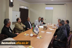 جلسه ی شورای آموزشی پردیس شهید مقصودی همدان - سالن جلسات ساختمان مدیریت استان - دوشنبه 96/02/03