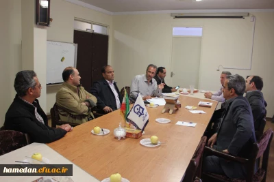 جلسه ی شورای آموزشی پردیس شهید مقصودی همدان - سالن جلسات ساختمان مدیریت استان - دوشنبه 97/02/03