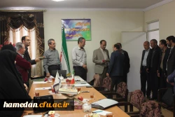 تقدیر از همکاران آزاده و جانباز پردیس های دانشگاه فرهنگیان همدان در شورای فرهنگی و اجتماعی استان