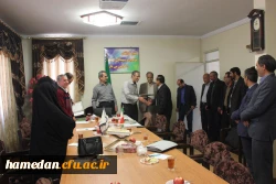 تقدیر از همکاران آزاده و جانباز پردیس های دانشگاه فرهنگیان همدان در شورای فرهنگی و اجتماعی استان