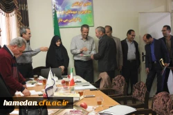 تقدیر از همکاران آزاده و جانباز پردیس های دانشگاه فرهنگیان همدان در شورای فرهنگی و اجتماعی استان