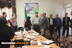 تقدیر از همکاران آزاده و جانباز پردیس های دانشگاه فرهنگیان همدان در شورای فرهنگی و اجتماعی استان