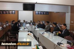 نشست اعضای هیات رئیسه ی شورای هماهنگی روابط عمومی های استان