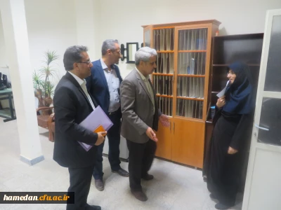بازدید آقاخانی مدیر کل برنامه ریزی، خدمات و رفاه دانشجویی از پردیس های دانشگاه فرهنگیان همدان
به مناسبت هفته ی سراهای دانشجویی انجام شد؛